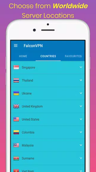 FalconVPN - Free Fast Secure V  Screenshot 3