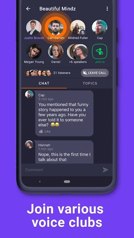 Wakie Voice Chat: Make Friends  Screenshot 3