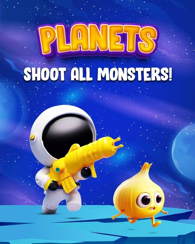 Planets: Space Shooting game  Screenshot 1