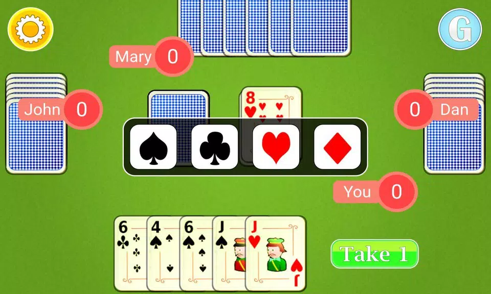 Crazy Eights Mobile  Screenshot 2