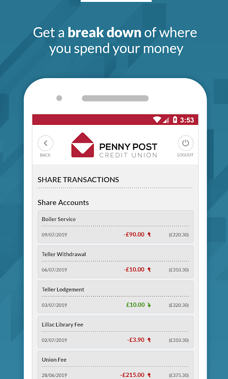 Penny Post Credit Union  Screenshot 3