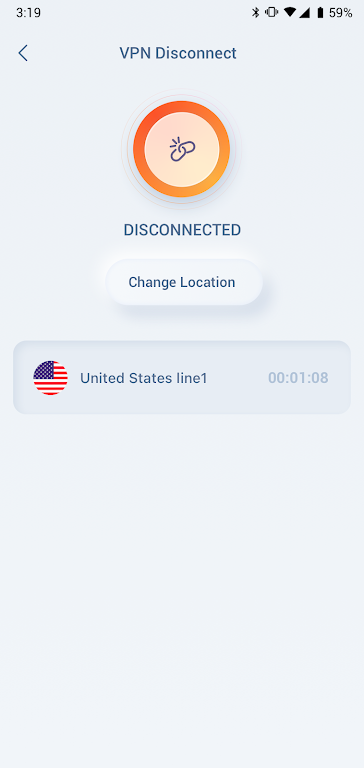 Rocket VPN - Unlimited proxy  Screenshot 1