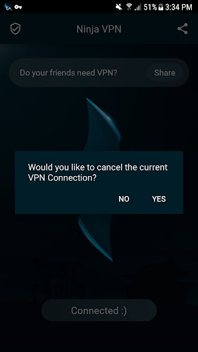 Fast vpn, Ninja vpn, Unlimited  Screenshot 1