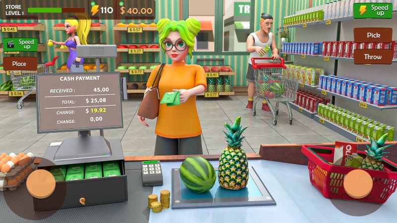 Supermarket Store Simulator  Screenshot 1