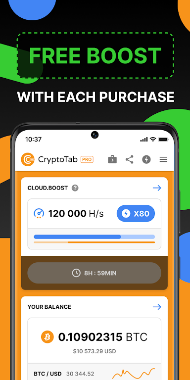 CryptoTab Browser Pro Mod  Screenshot 1