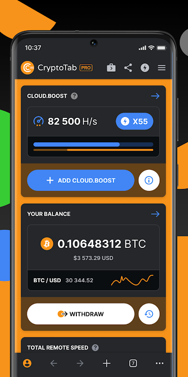 CryptoTab Browser Pro Mod  Screenshot 2