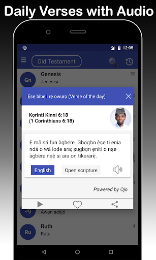 Yoruba & English Bible - With Full Offline Audio  Screenshot 2