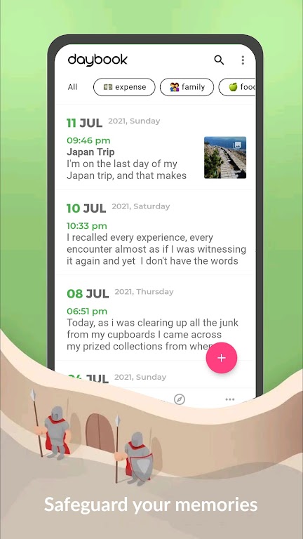 Daybook – Diary, Journal, Note Mod  Screenshot 1