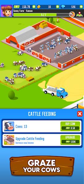 Milk Farm Tycoon  Screenshot 2