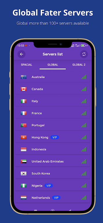 Quick Vpn - Fast secure proxy  Screenshot 1