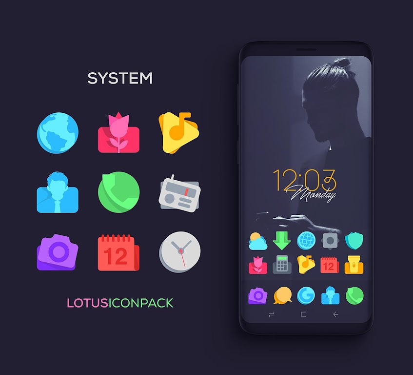 Lotus Icon Pack Mod  Screenshot 1