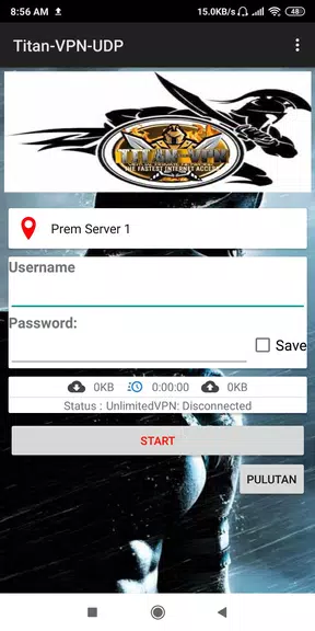 Titan VPN UDP  Screenshot 1
