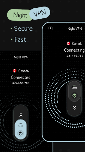 Night VPN - Secure Fast VPN  Screenshot 2