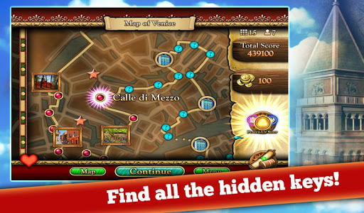 Mahjong Solitaire Venice Mystery -Free Puzzle Game  Screenshot 2