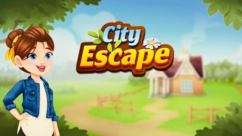 City Escape Garden Blast Story  Screenshot 1