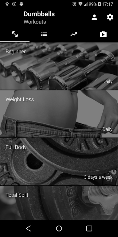 Dumbbell Home Workout Mod  Screenshot 4