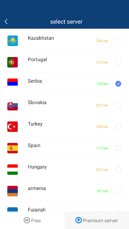 VPN Serbia - Use Serbia IP  Screenshot 3