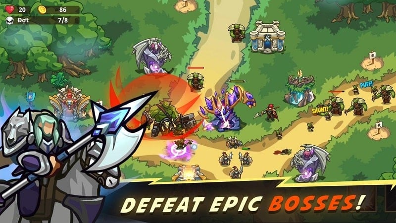 Kingdom War: TD Offline Games  Screenshot 3