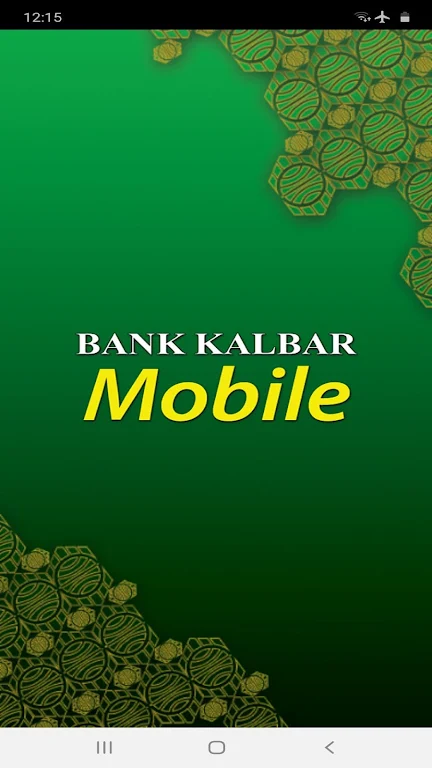 Mobile Banking Bank Kalbar  Screenshot 1