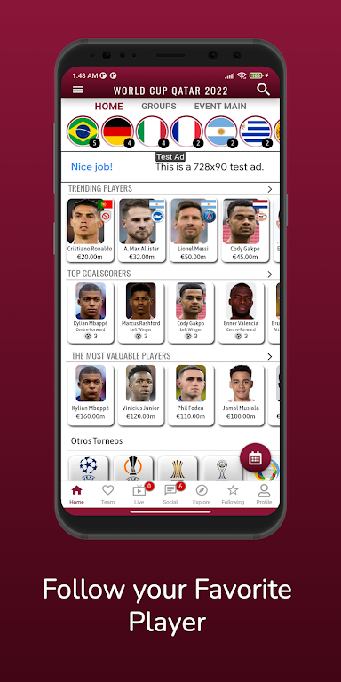 Soccer Cup - Football 2026  Screenshot 2