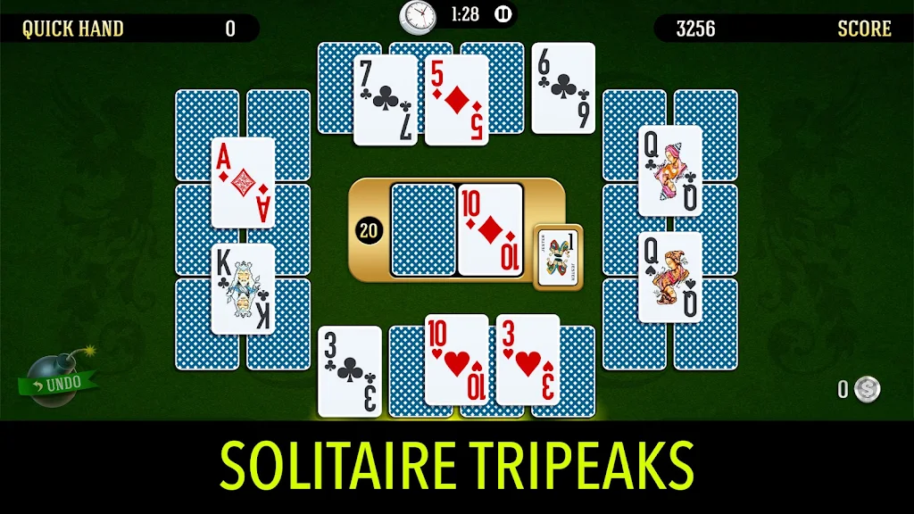 Towers Battle Solitaire  Screenshot 1