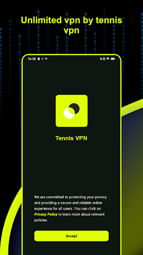 Tennis VPN  Screenshot 1