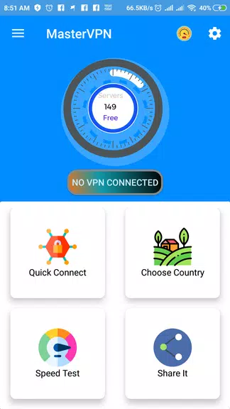 MasterVPN - Free VPN for Connect with World  Screenshot 2