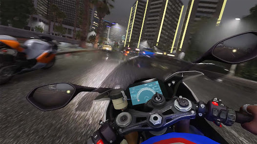 Traffic Moto Bike Rider City Mod  Screenshot 3