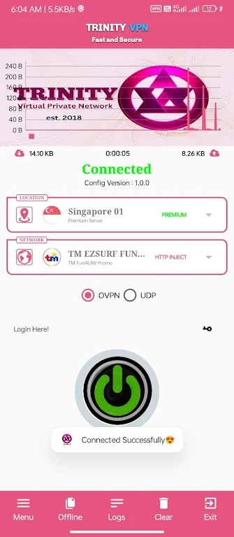 Trinity VPN  Screenshot 2