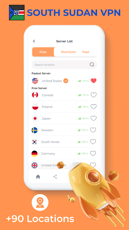 South Sudan VPN -Private Proxy  Screenshot 3