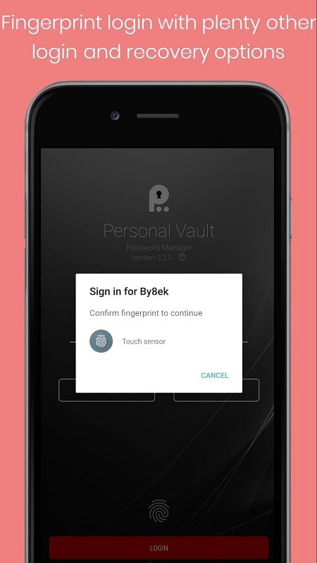 Personal Vault PRO  Screenshot 1