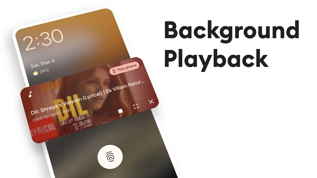 Playback: background play Mod  Screenshot 4