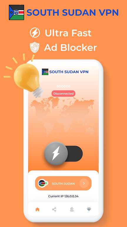 South Sudan VPN -Private Proxy  Screenshot 2