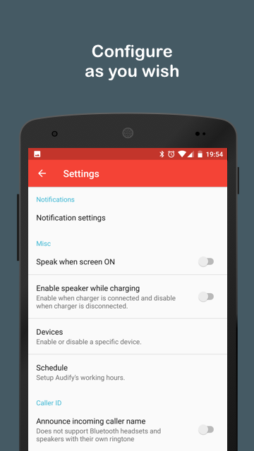 Audify – Notification Reader Mod  Screenshot 4