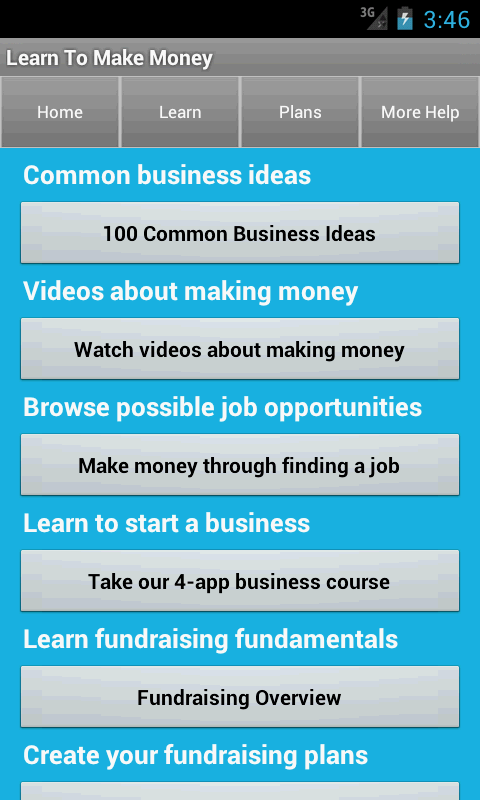 Fundraising & Make Money Tools & Tutorials  Screenshot 1