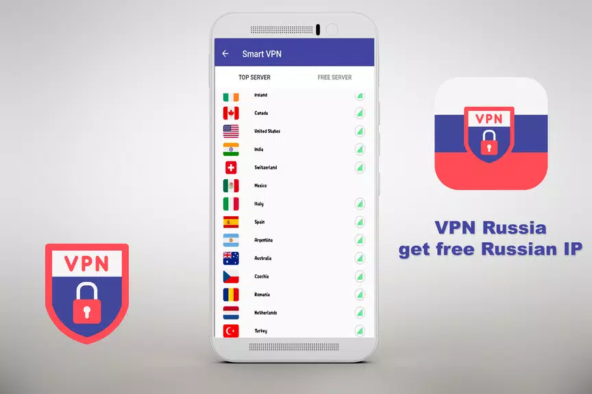 Free VPN Russia - get Russian IP - VPN  ⭐⭐⭐⭐⭐  Screenshot 2