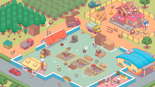 Lumbercat: Cute Idle Tycoon Mod  Screenshot 6