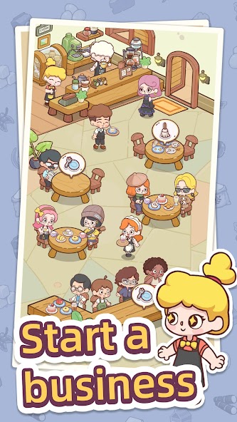 Happy Dessert Cafe Mod  Screenshot 2