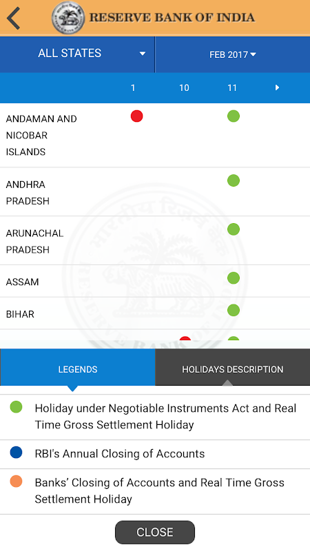 Reserve Bank of India  Screenshot 2