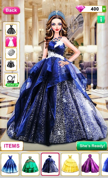 Fashion Game Makeup & Dress up Mod  Screenshot 3