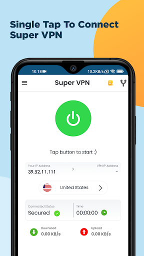 Super VPN - Service App  Screenshot 2