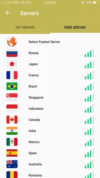 Yellow Lite VPN - Fast & Easy VPN  Screenshot 3