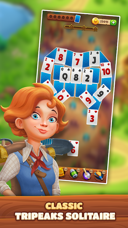 Go West Frontier Solitaire  Screenshot 1