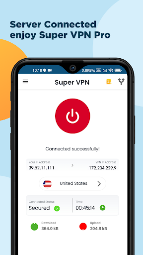 Super VPN - Service App  Screenshot 3