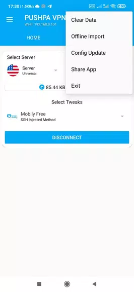 PUSHPA VPN  Screenshot 2