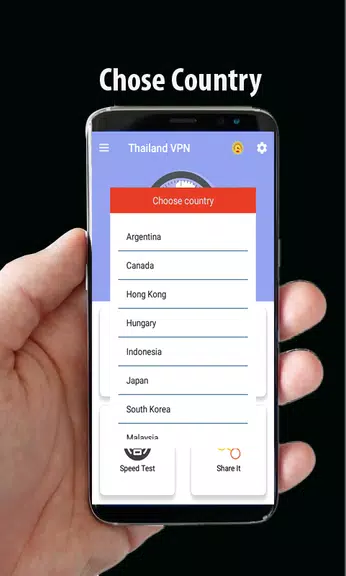 Thailand VPN - Free Proxy Hotspot Shield VPN 2019  Screenshot 3