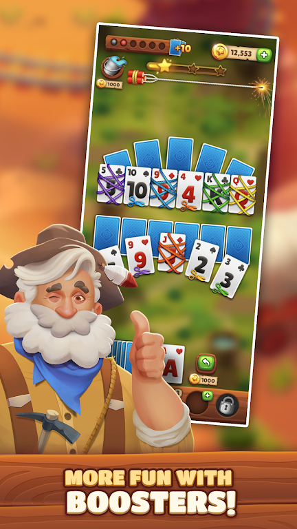 Go West Frontier Solitaire  Screenshot 2