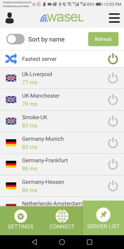 iWASEL OpenVPN for Android  Screenshot 2