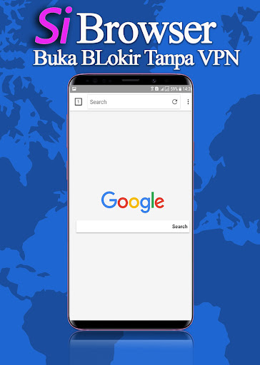 Si BRowser Anti Blokir VPN Browser Tercepat  Screenshot 3