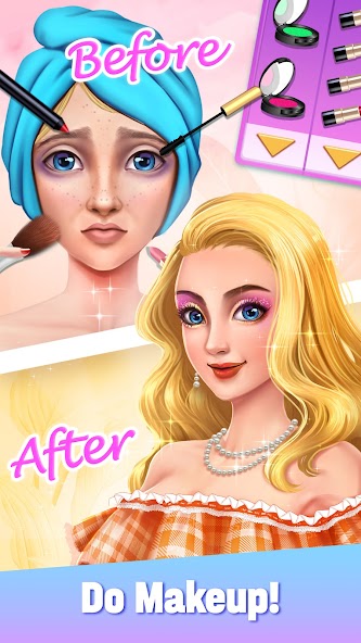 Fashion Show: Makeup, Dress Up Mod  Screenshot 1